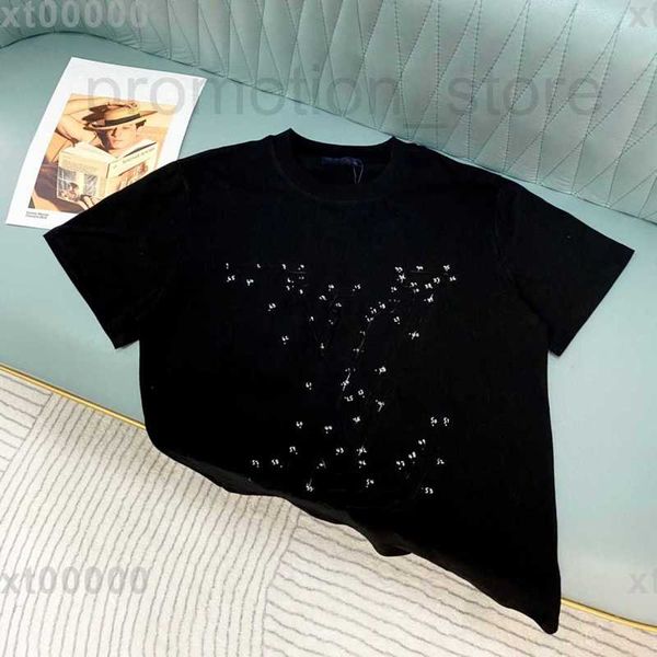 

men's plus tees & polos designer letter printed t shirts tee sweatshirt fashion high street short sleeves summer casual t-shirt breatha, Black;brown