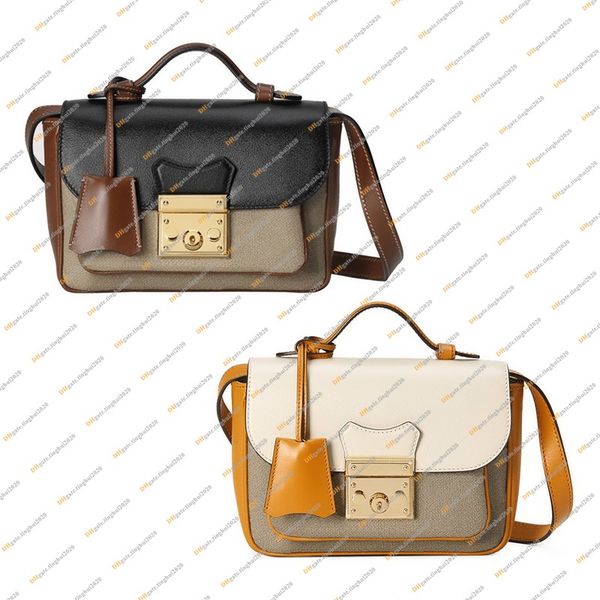 

ladies fashion casual designe luxury padlock shoulder bags mini crossbody handbag messenger bagss 5a 658487 purse