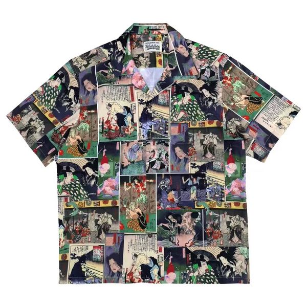 

shirt men women hawaiian shirts tee, White;black