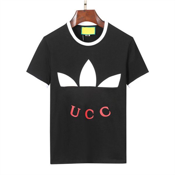 

2summer t shirt mens womens designers t-shirts loose tees man casual shirt luxurys clothing streetwear shorts sleeve polos tshirts size s-3, White;black