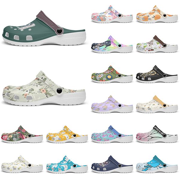 

Customized clean exquisite fashionable precious beautiful Diy shoes for men and women's indoor slippers 102178