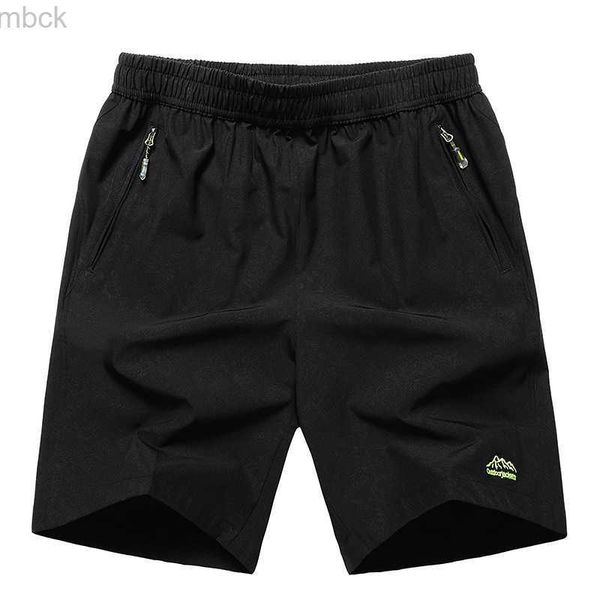 

men's shorts new 2022 summer solid leisure men shorts casual quick-drying short trousers loose elastic waist short big size 8xl 9xl 10x, White;black