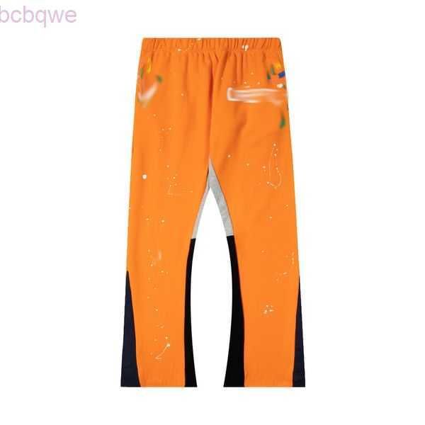 

pants sweatpants splice jogging mens american street fashion letter printed harem pants xkk5, Black