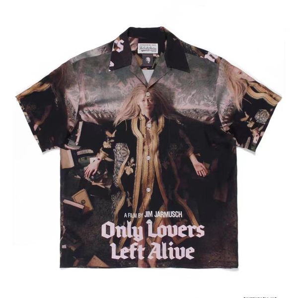 

summer style shirt men women hawaiian shirts tee, White;black