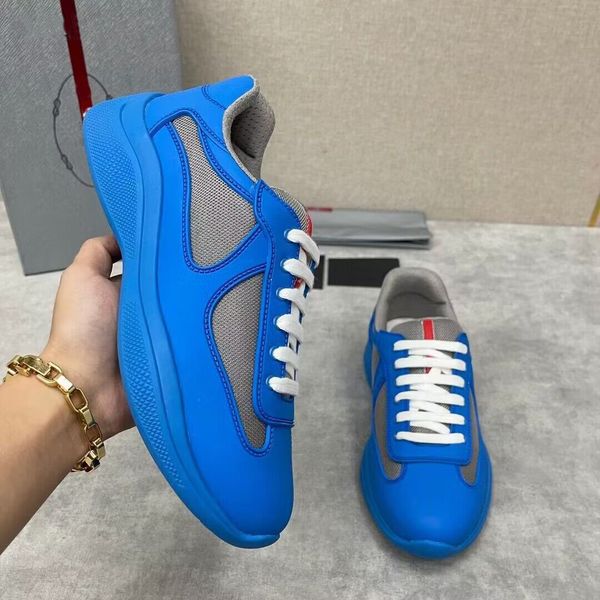 

sneakers shoes men's copa america soft rubber bike fabric sneakers mesh sports casual chunky rubber lug sole fabric outdoor trainers di, Black