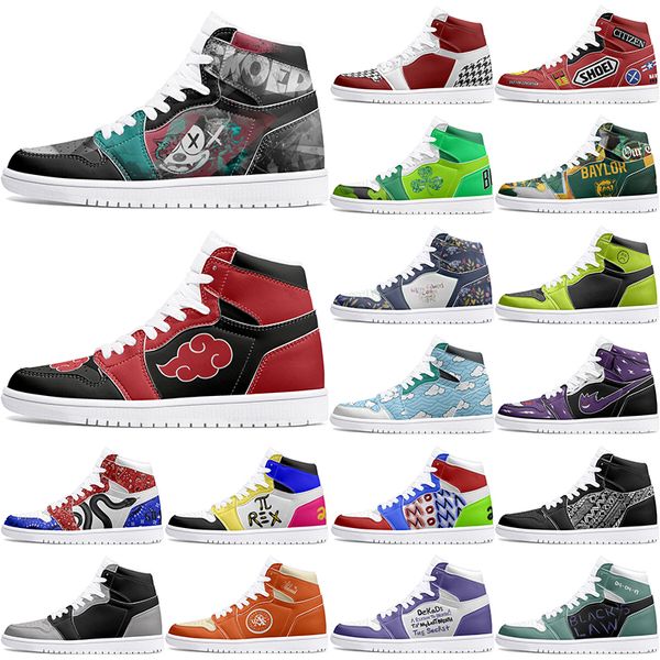 

new winter Customized Shoes 1s DIY shoes Basketball Shoes damping Men's 1 Women's 1 Anime Customized Character Sports Shoes Outdoor Shoes