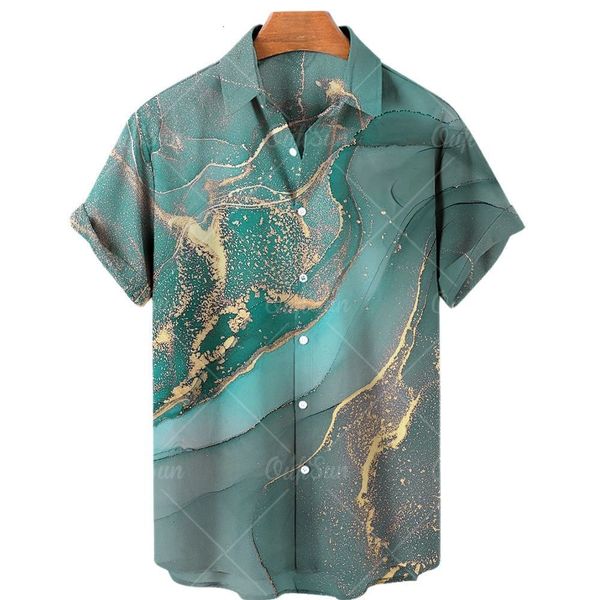 

mens casual shirts shirt cool abstract rendering tie dye 3d print hawaiian shirts retro mens shirt casual short sleeve breathable 230413, White;black