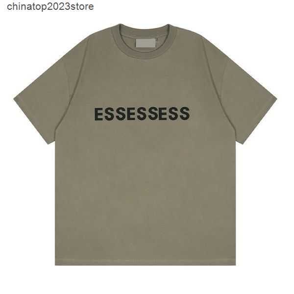 

men's t-shirts designer shirts essent t shirt street casual essentail tshirt loose men women summer luxury shorts essen tshirts chest p, White;black