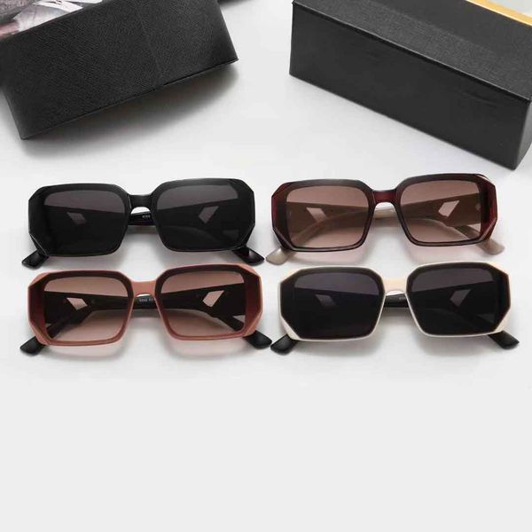 

2023 luxury designer sunglasses fashion designers sunglasses for women classic mens sunglass colorful eye protect adumbral, White;black