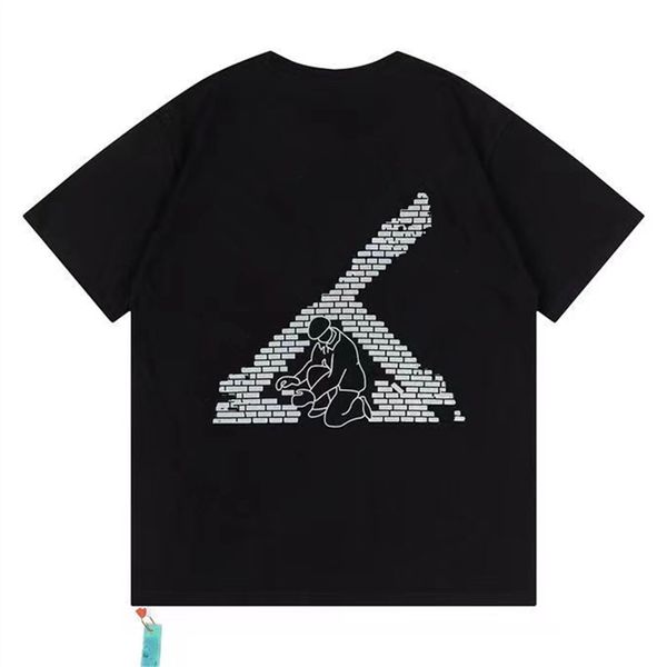 

designer t shirt men shirts mens tshirt offs mens fashion mens designer tshirts short sleeve breathable cotton tee shirts loose fitting t-sh, White;black