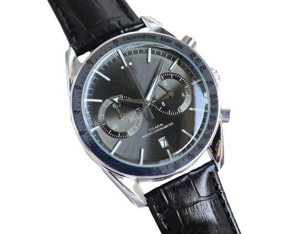 

watches women's fashion classic quartz men's leather watch 40mm clothing accessories, Slivery;golden