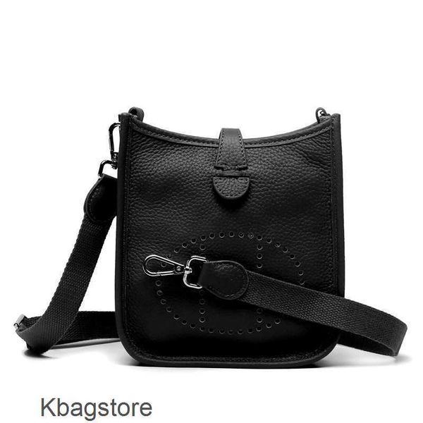 

herms fashion body 2023 bags style evelyns leather tote mini designer personality single shoulder cross calf hollow bucket female bag 8vxg