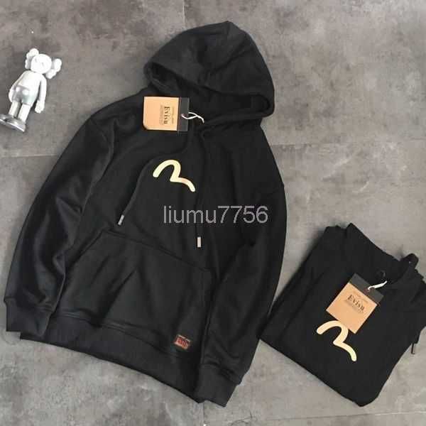 

and men's hoodies sweatshirts autumn winter new printed women's pullover loose long sleeve t230110 y0my, Black