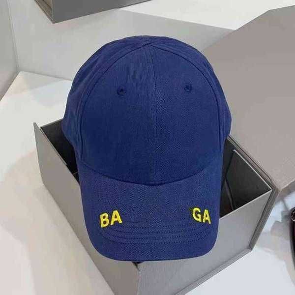 

2022 new men's and women's baseball caps french paris alphabet hats outdoor couple sun s09 1cokr, Blue;gray