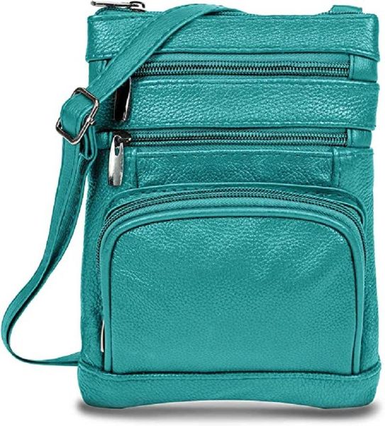 

crossbody super soft leather bags pewter in price range based in usa, Black;red