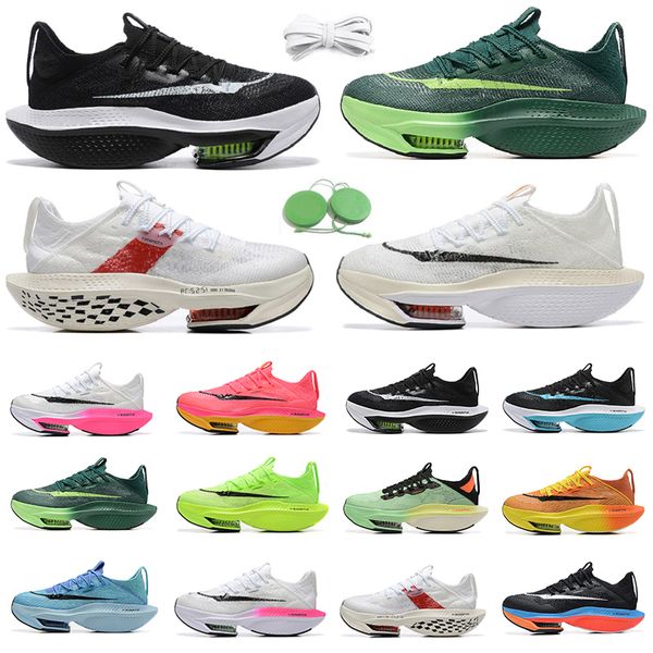 

alphafly men women running shoes sneaker ekiden scream green mint foam prototype total orange black white sail pink unc blue mens trainers s