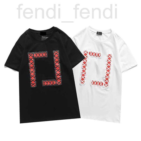 

men's t-shirts luxuriousdesigner men's t-shirts and wo high-end br with round neck short sleeves, outdoor fashion leisure in summe, White;black