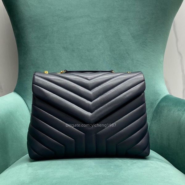 

10a quality designer y shoulder bags fashion luxury cowhide leather bags large style woman handbag crossbody bag thread sheepskin classic lo, Black;red