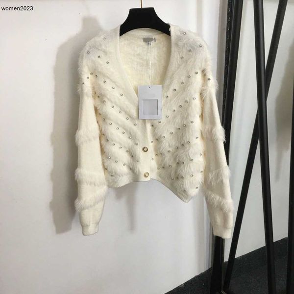 

Women Knitwear Designer Sweater Branded V Neck Tassel Ladies Cardigan Branded Long Sleeve Pullover Women Clothing, 2-pink