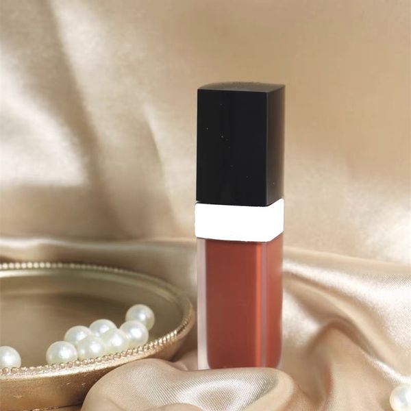 

brand d lip gloss women makeup matte velvet lipstick waterproof long lasting red lip tint glaze cosmetics 4 colors