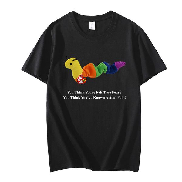 

men's t-shirts inchworm men t-shirt summer geometric circle tees fashion o--neck short sleeve casual loose men shirts 230413, White;black