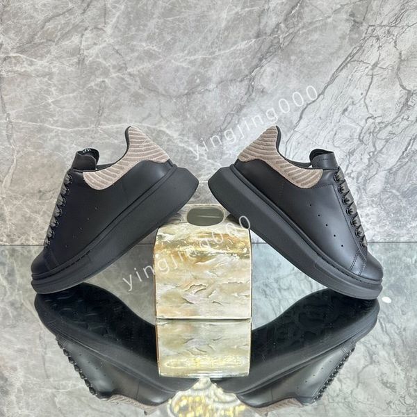 

2023new designer men women sneakers brand casual shoes platform loafers trainers black leather shoes chunky round head sneake