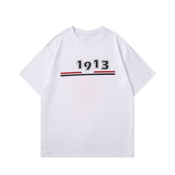 

2023 fashion casual men's t-shirt designer summer t-shirt luxury brand breathable crewneck t-shirt asian size m-3xl-1993-9, White;black