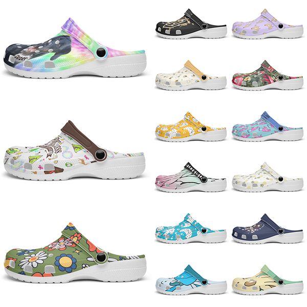 

Customized clean exquisite fashionable comfortable beautiful Diy shoes for men and women's indoor slippers 100341