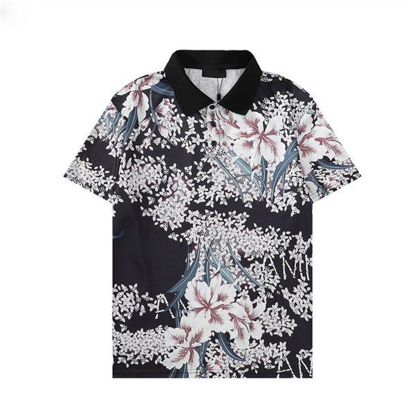 

new fashion london england polos shirts mens designers polo shirts high street embroidery printing t shirt men summer cotton casual t-shirts, White;black