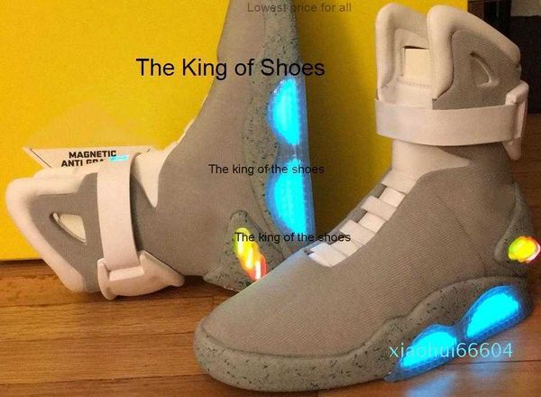 

led boots led sneakers lighting black red grey martys mcfly 's mag back to the future marty