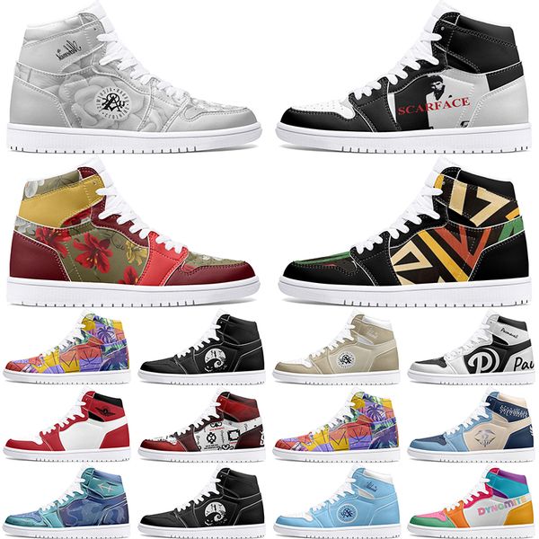 

winter autumn Customized Shoes 1s DIY shoes Basketball Shoes damping men 1 female 1 Anime Customized Character Trend Versatile Outdoor Shoes