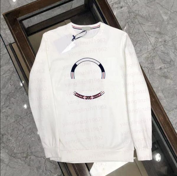 

2023 hoodies letter printing oval long sleeve sweatshirts 21 colors hooded pullover autumn designer hoodies #36962, Black