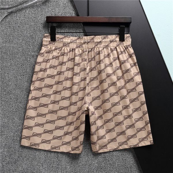 

men's swim short fabric runway trousers summer beach pants board men surf swim trunks sport shorts designer man, White;black