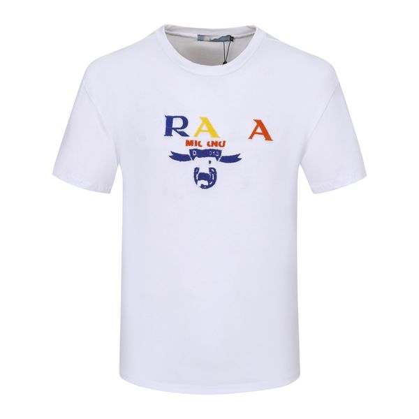 

men's t shirt designer printed 100% cotton brand simple and comfortable black and white color alphabet print brand pure short sleeve t-, White;black