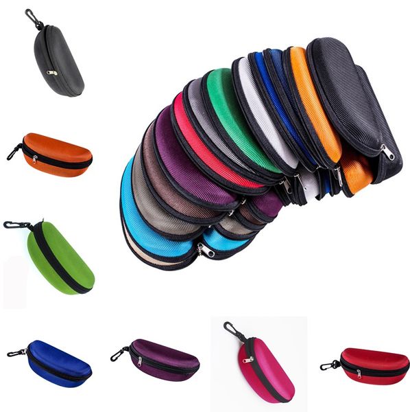 

fashion internal eva sunglasses case sporty cashmere with hook pressure essential travel sunglasses case 12colors b0061