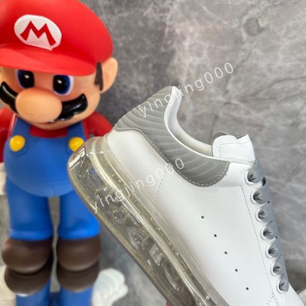

2023new brand designer sneakers mens casual shoes platform loafers trainers black leather shoes chunky round head sneaker