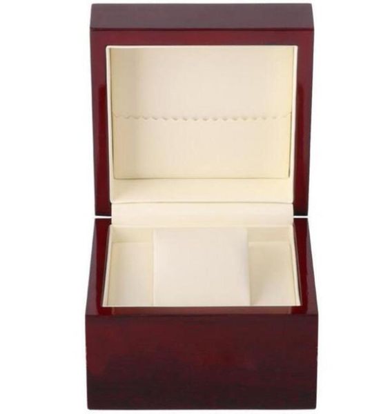 

lacquer glossy single wooden watch box size 13x11x8cm print logo for promotion event clamshell wooden box china box whole pac6856353, Black;blue