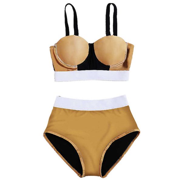 

womens swimwear swim wear one-piece suits two-piece separates swimming equipment bikinis set suspender tank swimsuit split swimsuit, White;black