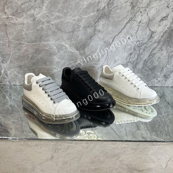 

brand designer sneakers mens casual shoes platform loafers trainers black leather shoes chunky round head sneaker