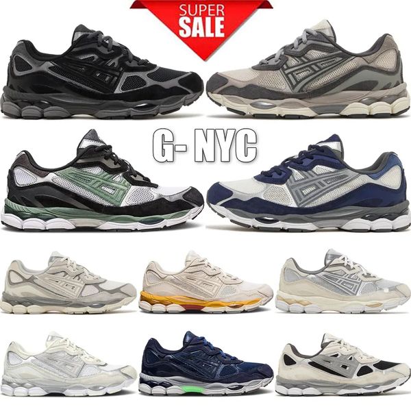 

2024 Top Gel NYC Marathon Running Shoes 2023 Designer Oatmeal Concrete Navy Steel Obsidian Grey Cream White Black Ivy Outdoor Trail Sneakers Size 36-45ssss, 6_color