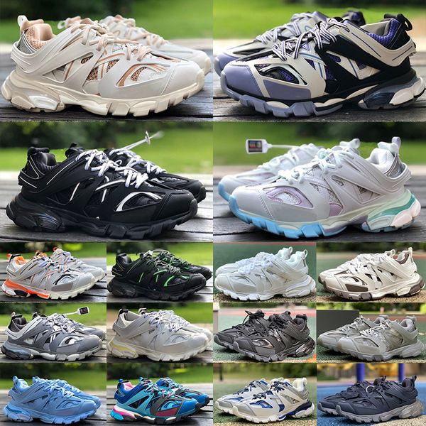 

2023 designer running shoes of men casual luxury track triple white black men women trainers sports sneakers sneaker