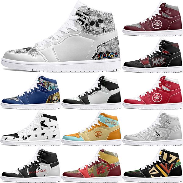 

winter autumn Customized Shoes 1s DIY shoes Basketball Shoes damping Men Women Anime Character Customization Personalized Trend Outdoor Shoe