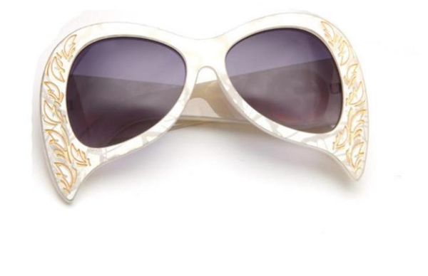 

women 00143 sunglasses new large frame mirror sun glasses brand eyeglasses outdoor5540314, White;black