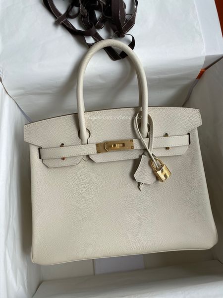 

10a milkshake white gold hardware women handbag tote luxury designers bag fully handmade itally epsom leather wax line stitching wholesale c, Black;red