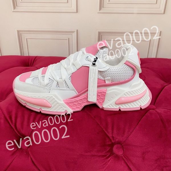 

2023 luxurys excellent sneakers men women shoes genuine designer shoes leather trainer fashion sports platform, Black