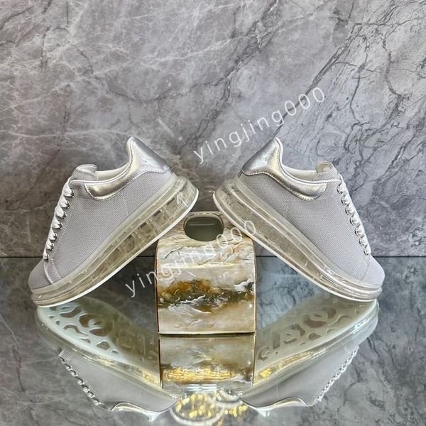 

2023brand designer sneakers men casual shoes platform loafers trainers black leather shoes chunky round head sneaker