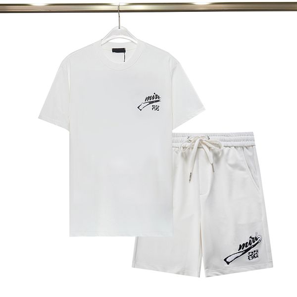 

men's tracksuits mens designer summer shorts pants fashion men t shirt summer short sleeves tee, Gray