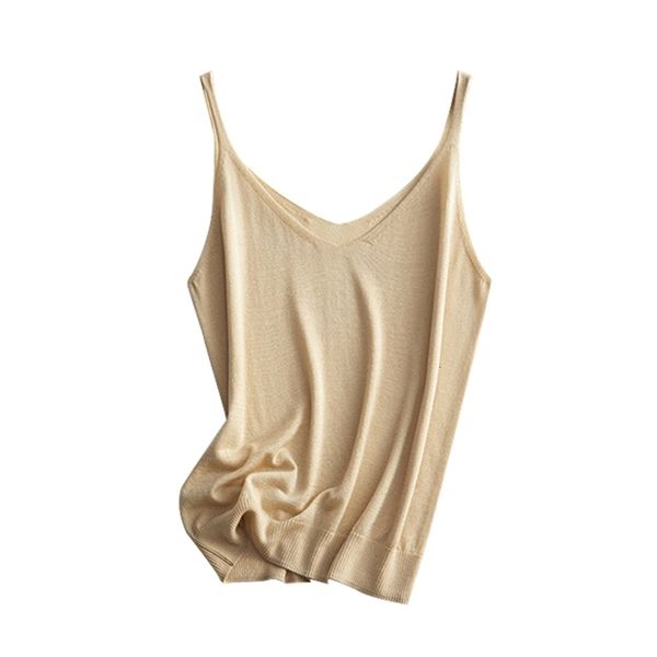 

camisoles tanks suyadream women silky camisole 7.6%silk 92.4%lyocell v neck chic camis spring summer t shirts black white 230413