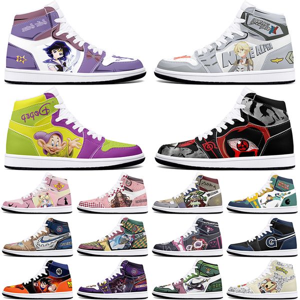 

DIY classics customized shoes sports basketball shoes 1s men women antiskid anime cool customized figure sneakers 0001QH81