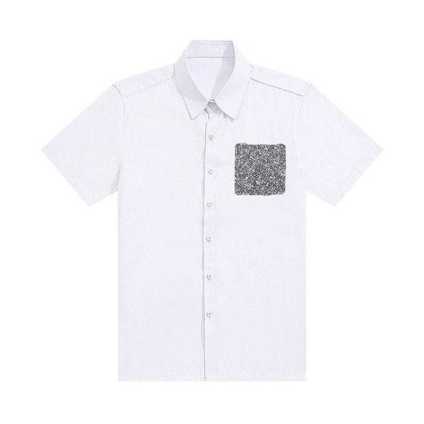 

men's dress shirts england style soft cotton fashion single patch pocket long sleeve standard-fit button-down man casual striped shirt, White;black